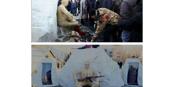 В Каспийской столице установлен памятник воинам-интернационалистам