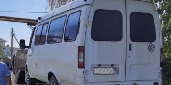 В Астраханской области с линии сняли маршрутку из-за нетрезвого водителя
