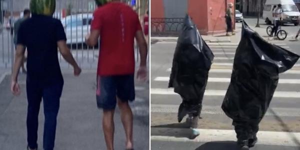 Астраханцев всё чаще замечают в необычных костюмах на улицах города