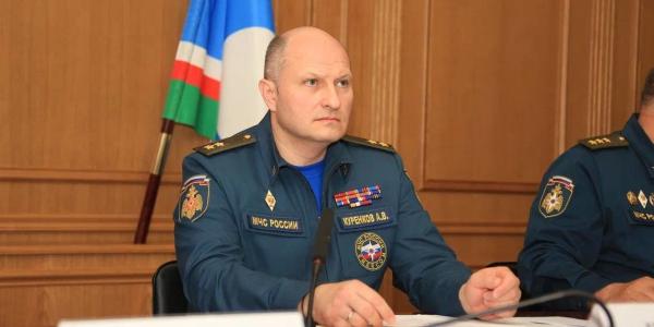 В Астрахань прибыл глава МЧС России для открытия специализированной пожарно-спасательной части