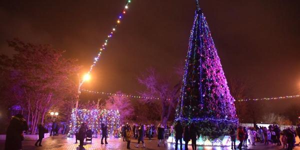 В Астрахани зажжение огней на главной ёлке состоится 22 декабря