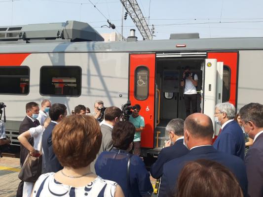 Сегодня состоялось официальное открытие Парка железнодорожников 