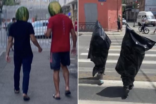 Астраханцев всё чаще замечают в необычных костюмах на улицах города
