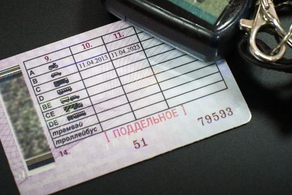 В Астраханской области осудили водителя с поддельным водительским удостоверением