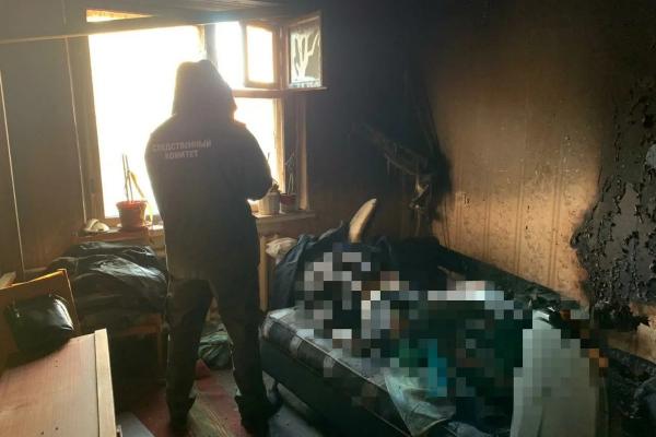 В Астраханской области на пожаре из-за неисправной печи погибла 35-летняя женщина